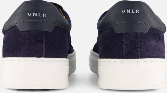 Van Lier Barossa Sneakers blauw Suede