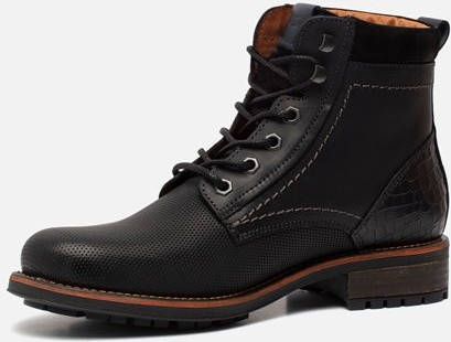 Van Lier Fritz boots zwart Leer