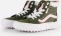 Vans Filmore Hi guard sneakers groen Suede Dames - Thumbnail 3