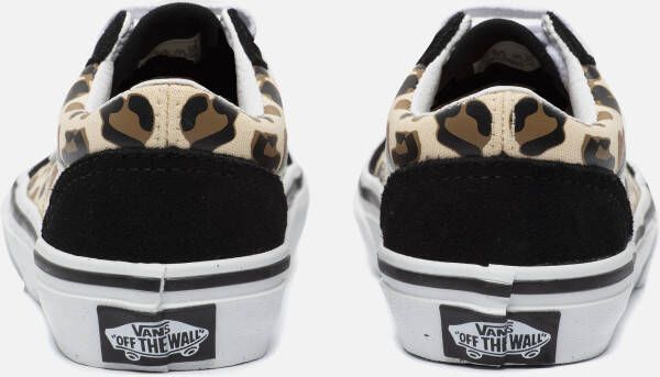 Vans Old Skool Leopard Glitter Sneakers zwart