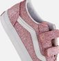 Vans Old Skool V Glitter Sneakers roze Dames - Thumbnail 6