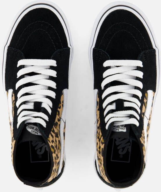 Vans SK8-Hi Animal Sneaker zwart Textiel