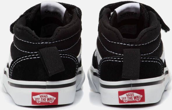 Vans Ward Mid V Sneakers zwart Textiel