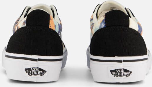 Vans Ward Stripe Floral Sneakers zwart Canvas