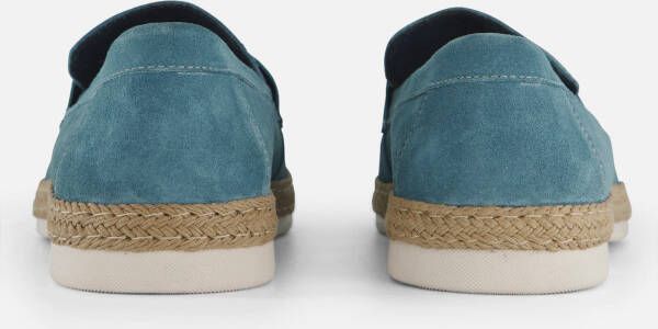 Vertice Instappers blauw Suede