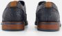 Vertice Veterschoenen blauw Leer - Thumbnail 3