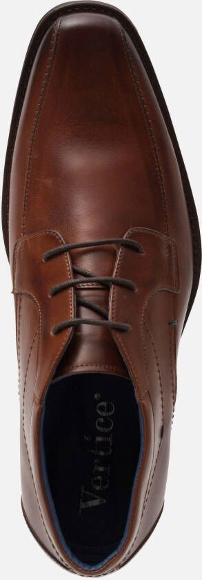 Vertice Veterschoenen cognac Leer