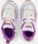 VINGINO Beau chunky leren sneakers wit paars goud Meisjes Leer Meerkleurig 28 - Thumbnail 12