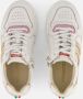 VINGINO Odette Low leren sneakers wit goud Meisjes Leer Meerkleurig 29 - Thumbnail 8