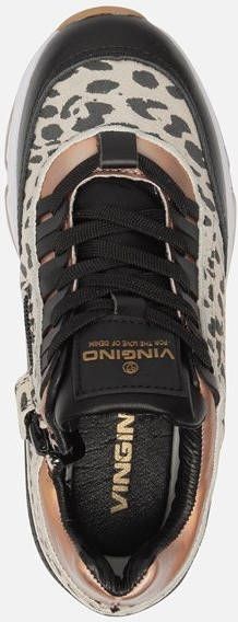 VINGINO Fenna II sneakers zwart Leer