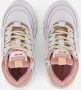 VINGINO Fenna II leren sneakers wit roze Meisjes Leer Meerkleurig 30 - Thumbnail 6