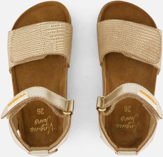 VINGINO Floor Sandalen goud Leer