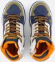 VINGINO Max Mid leren sneakers blauw beige Jongens Leer Meerkleurig 31 - Thumbnail 10