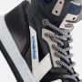 VINGINO Joshua mid leren sneakers blauw Jongens Leer Meerkleurig 31 - Thumbnail 11