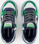 VINGINO Kevin leren sneakers groen wit Jongens Leer Meerkleurig 30 - Thumbnail 13