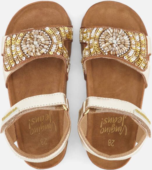 VINGINO Sandalen goud Leer