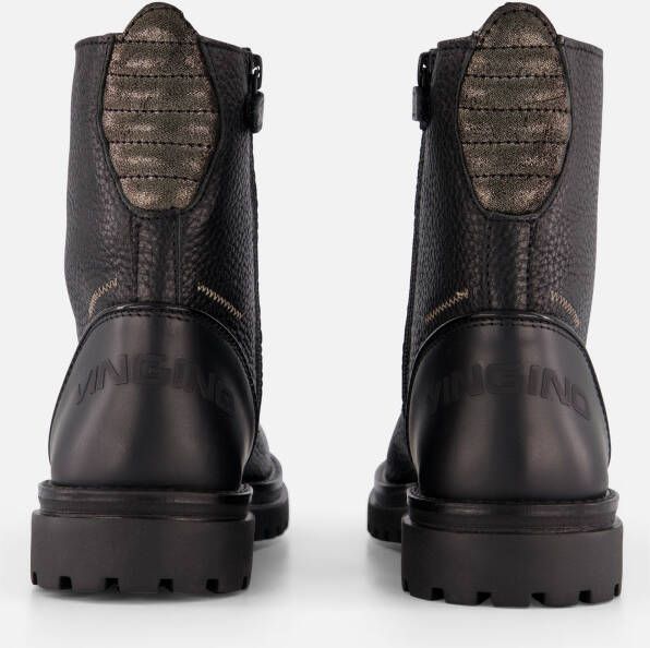 VINGINO Shirley Biker boots zwart Leer