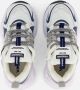 VINGINO Stef chunky leren sneakers wit blauw Jongens Leer Meerkleurig 36 - Thumbnail 14