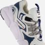 VINGINO Stef chunky leren sneakers wit blauw Jongens Leer Meerkleurig 36 - Thumbnail 10