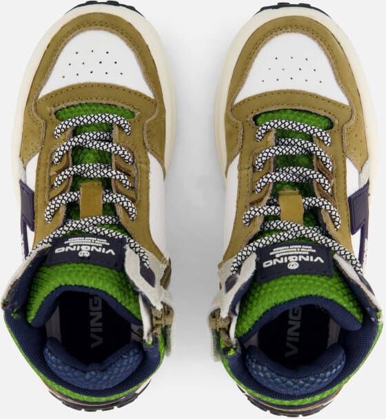 VINGINO Vito Mid Sneakers groen Leer