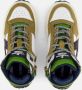 VINGINO Vito leren sneakers groen Jongens Leer Meerkleurig 34 - Thumbnail 5