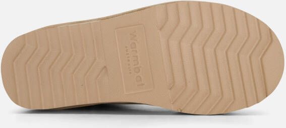 Warmbat Durack Plateau Enkellaarsje beige Suede