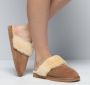 Warmbat Flurry Pantoffels cognac Suede - Thumbnail 12