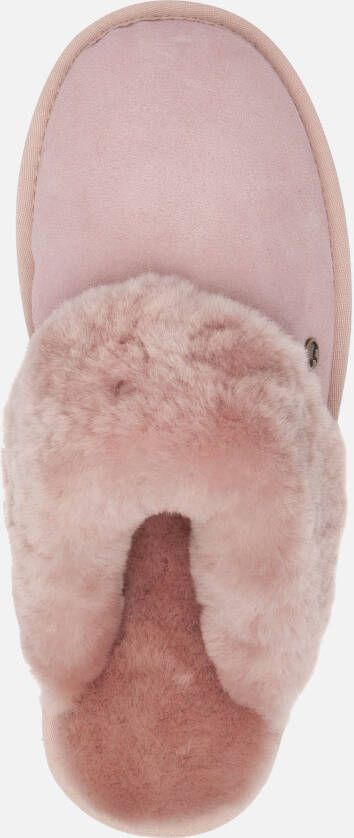 Warmbat Flurry pantoffels Roze Suede