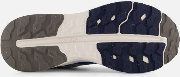 Woden Josephine Sneakers blauw Leer