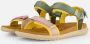 Woden Line Lite Sandalen groen Textiel - Thumbnail 2