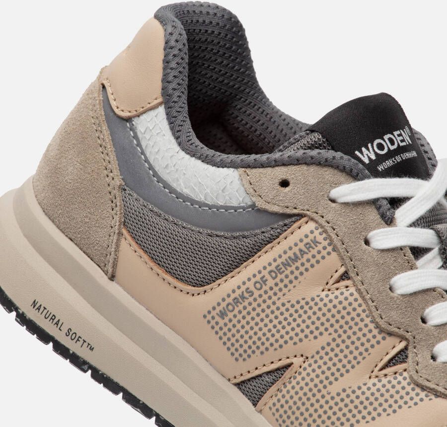 Woden Rigmor Sneakers beige Suede