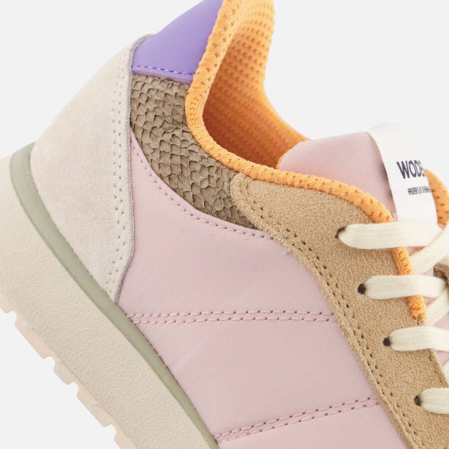 Woden Ronja Sneakers beige Textiel