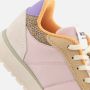 Woden Innovatieve Color-Blocked Sneakers met visleren details Beige Dames - Thumbnail 8