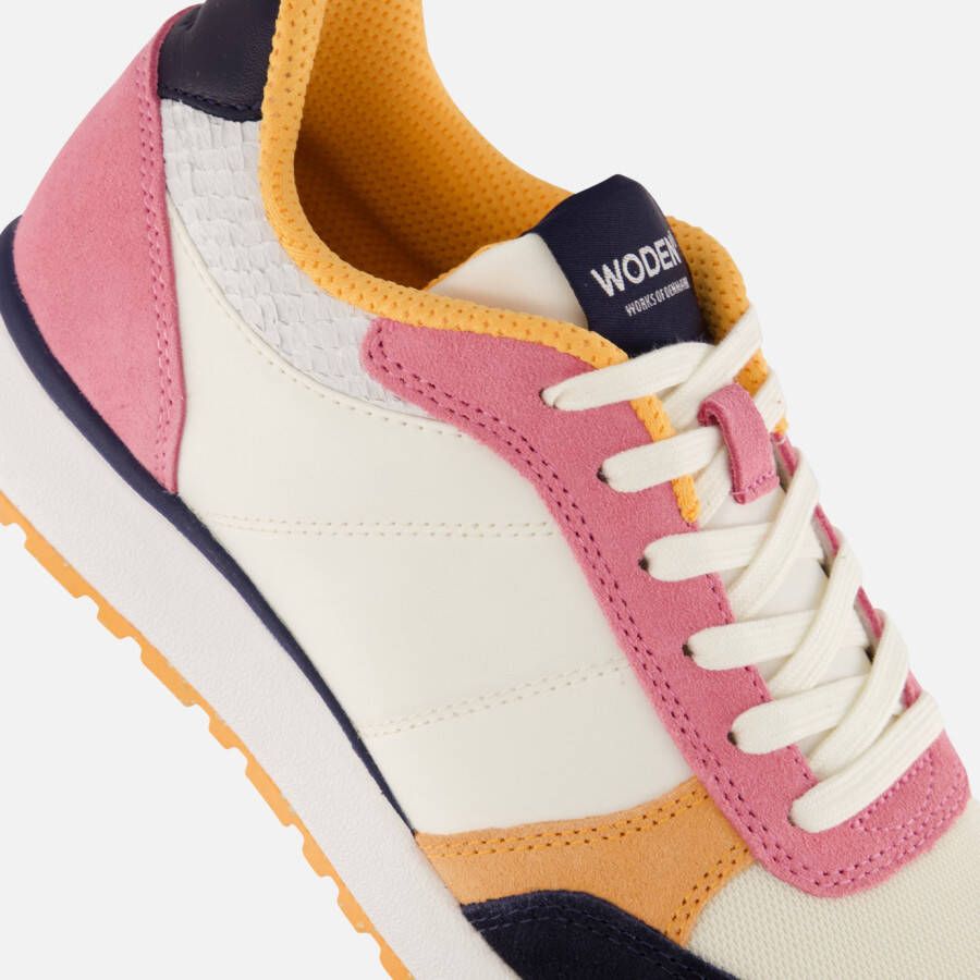 Woden Ronja Sneakers oranje Leer