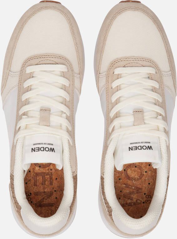 Woden Ronja Sneakers wit Leer