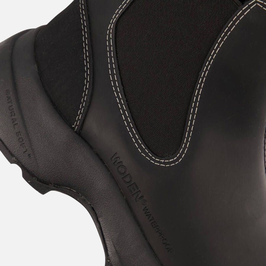 Woden Siri Waterproof Chelsea boots zwart