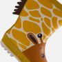 XQ Footwear 3D Giraffe Regenlaarzen oranje Rubber - Thumbnail 6