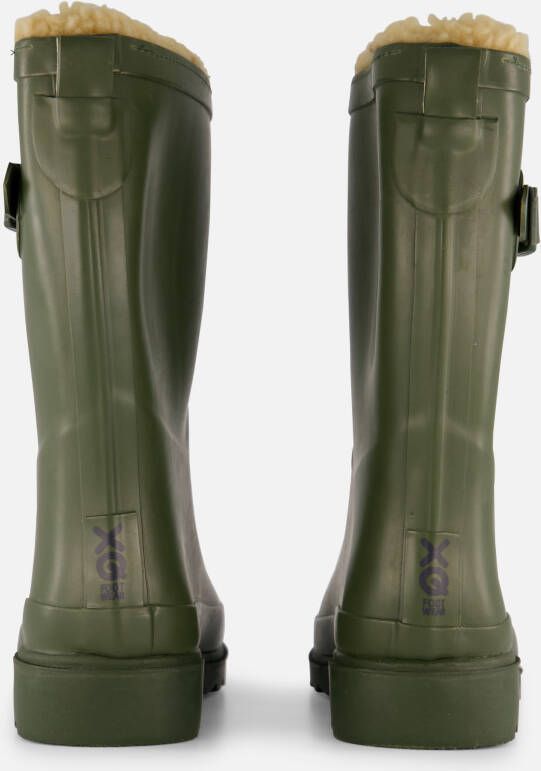 XQ Footwear Regenlaarzen groen Rubber