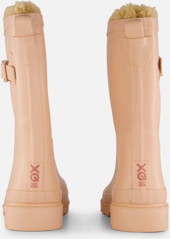 XQ Footwear Regenlaarzen roze Rubber