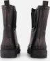 XQBoots Zwarte sregenlaars Chelsea Rubber Rain Boots van XQ - Thumbnail 4