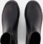 XQBoots Zwarte sregenlaars Chelsea Rubber Rain Boots van XQ - Thumbnail 5