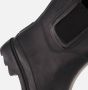 XQBoots Zwarte sregenlaars Chelsea Rubber Rain Boots van XQ - Thumbnail 7