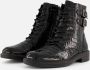 Feyn Brooke Veterboots zwart Lak - Thumbnail 1