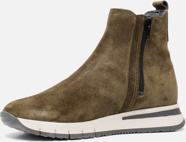 Feyn Chelsea boots Groen Suede 182508 Dames