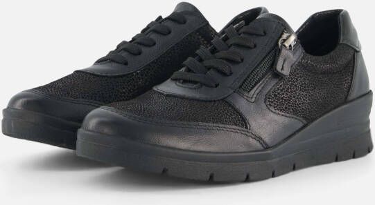 Feyn Luna Sneakers zwart Leer