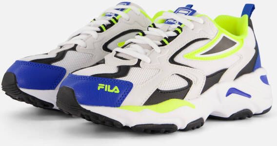 Fila Ray Tracer Neon Blauw Sneaker Multicolor Dames