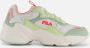 Fila Collene sneakers lichtroze geel mintgroen Mesh Meerkleurig 33 - Thumbnail 3