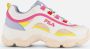 Fila Strada Dreamster Sneakers wit Imitatieleer Dames - Thumbnail 2