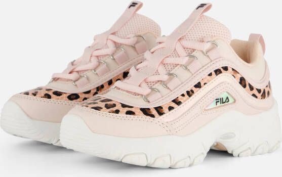 Fila Strada Sneakers roze Imitatieleer