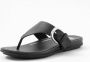 FitFlop ™ Graccie Toe Post Sandals All Black - Thumbnail 2